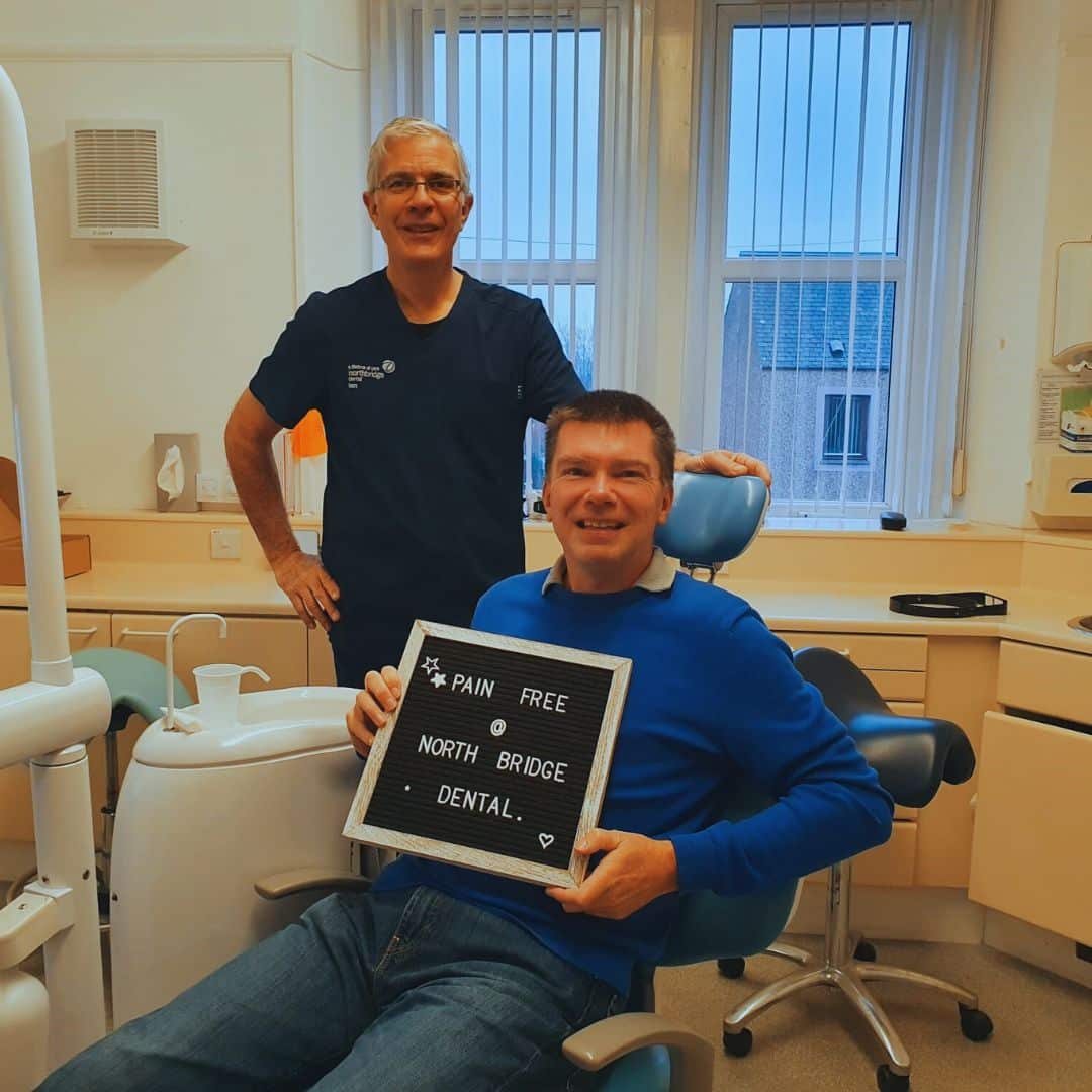North Bridge Dental Practice FAQs Pain free selfie